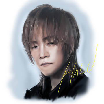 L'Arc〜en〜Cielのyukihiroさんを描きました！
