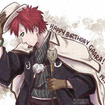 Happy Birthday Gaara!
