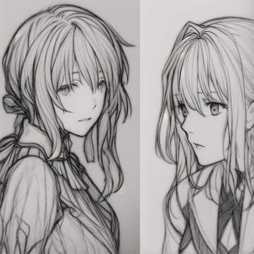 近代化時点の美人図