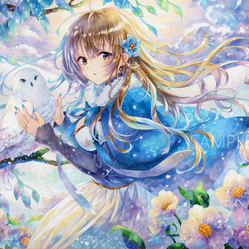 snow world (手描き)