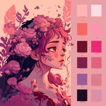 Flower and Rose queen