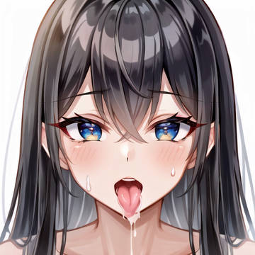 口に出して胸に垂らす
