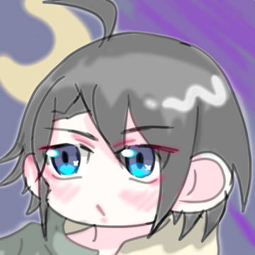 三日月かきました。