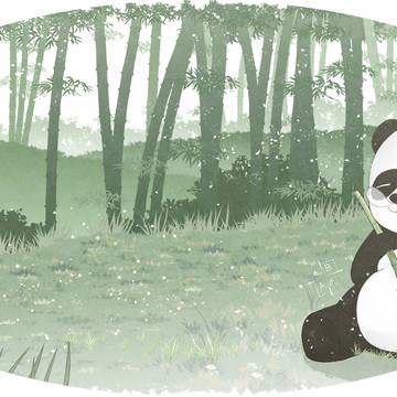 Sleepy Panda