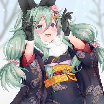 あけおめ山風ちゃん