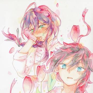溢れる[ニキマヨWeb企画／もも色]