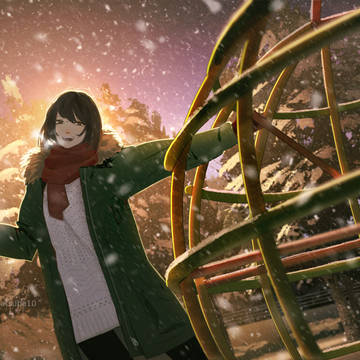 地元じゃ雪は降らないらしい