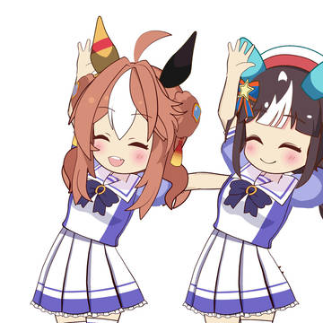 【ウマ娘】リッキーとタルマエが応援してくれるそうです。