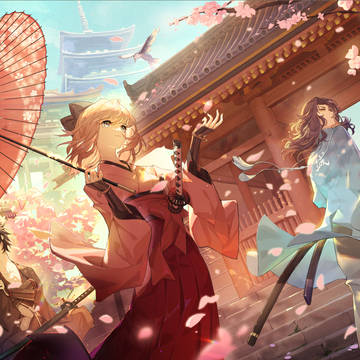 桜雨