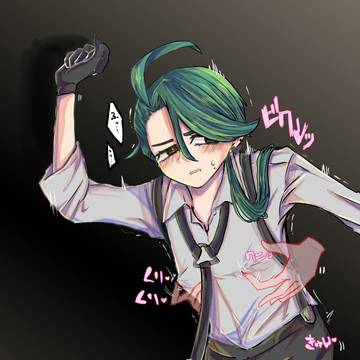 チリちゃん着衣乳首責め