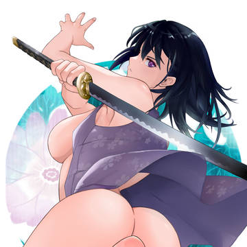 凛とした女剣士