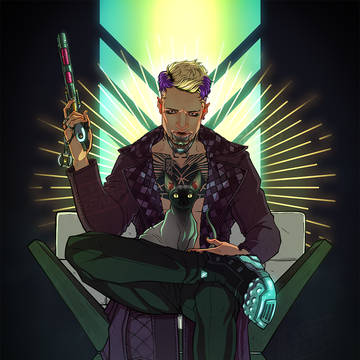You should see V in a crown