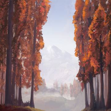 Arcanine in Autumn