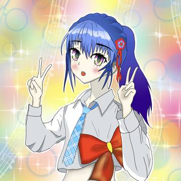 青髪ポニテは最高