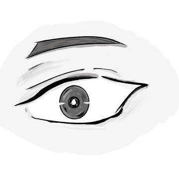 ツリ目（お目目だけ）