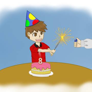 Birthday kid