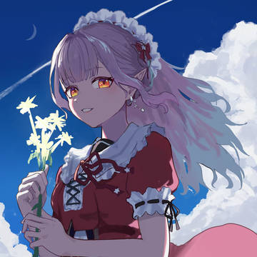 花とエルフと