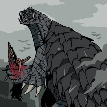 ギャオスを殺したガメラ Gamera Killed Gyaos