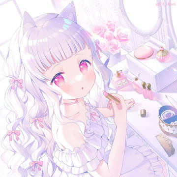 ピンクのルージュ