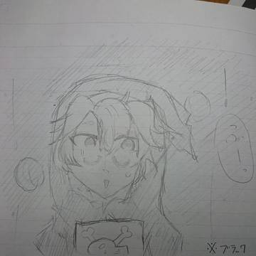 落書き(ブラック&銀さん)