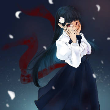 吸血鬼っぽい娘
