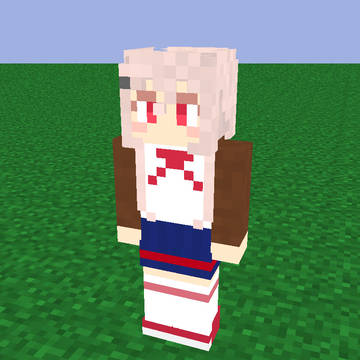 マイクラスキン　エミリー学生服スキン（ラストオリジン）