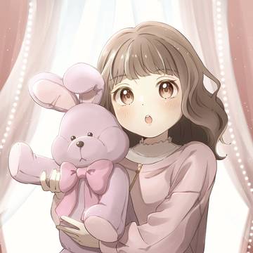 ふわふわうさちゃん