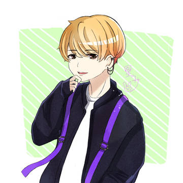 創作男子