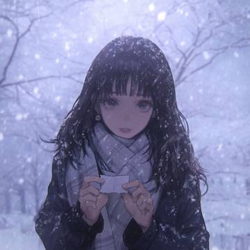 < 雪 >