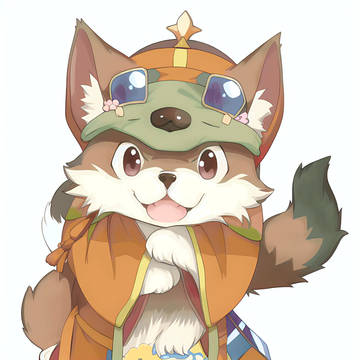とあるリスのキャラをAI修正にかけたらめっちゃ可愛い別キャラが誕
