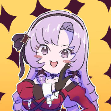 サロメ嬢ミニキャラ 背景あり