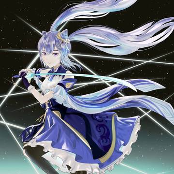 夜空舞う刻晴