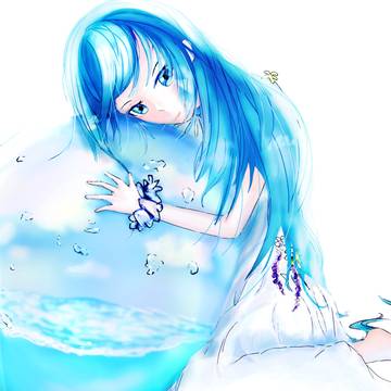 青