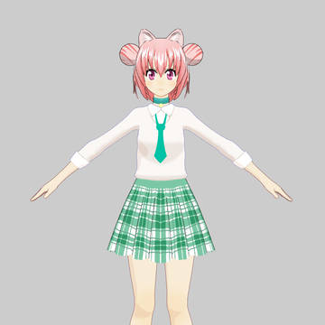 まゆつな空高ちゃん三面図
