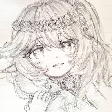 ナヒーダ落書き