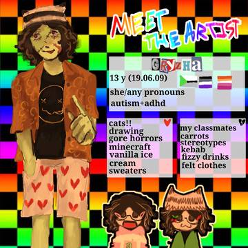 meet the artist.