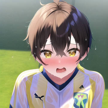 [NovelAI] Lewd Soccer Boy +