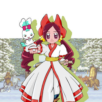 マッシュアップ!プリキュア : つぼみ+ナコルル