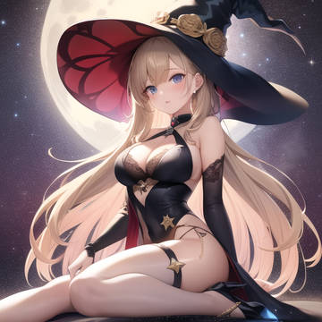月夜の魔法少女