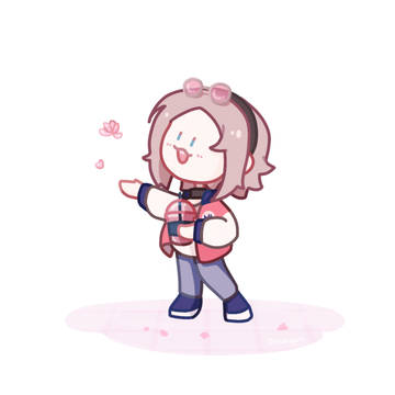flat and cute style