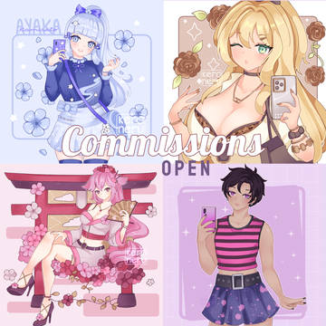 COMMISSIONS OPEN!