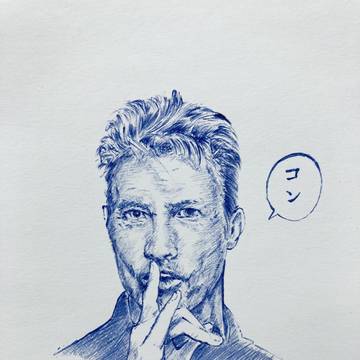 ボールペン模写