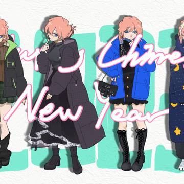 My New year outfit on 哀ちゃん.ver