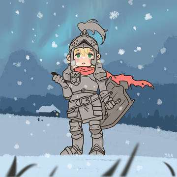 Its snowing.