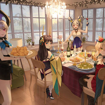 冬のパーティー