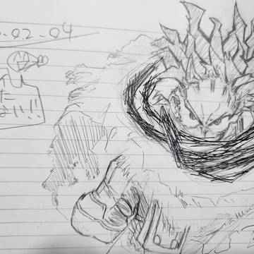 練習　ヒロアカ
