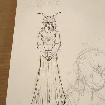 クリーチャー娘(制作途中)