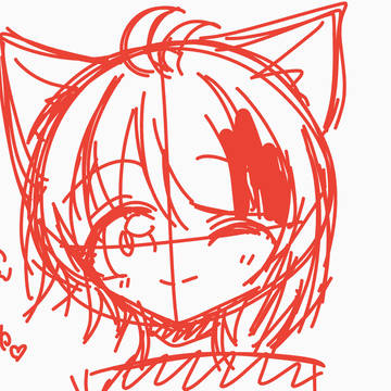 下書きはピカソの気分で