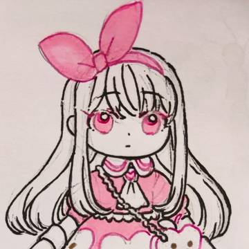 【手绘】苹果洋装小优优