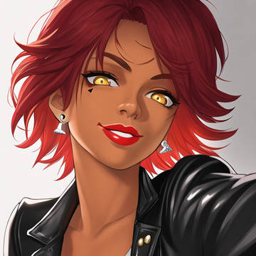 Biker girl